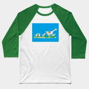 PLASTIC FANTASTIC: Geese Baseball T-Shirt